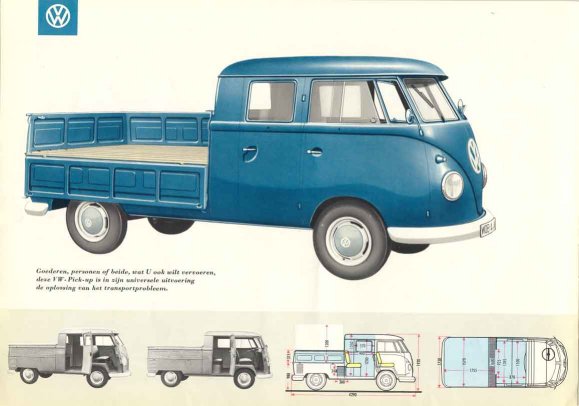 Kleintransporter VW T1 Doka